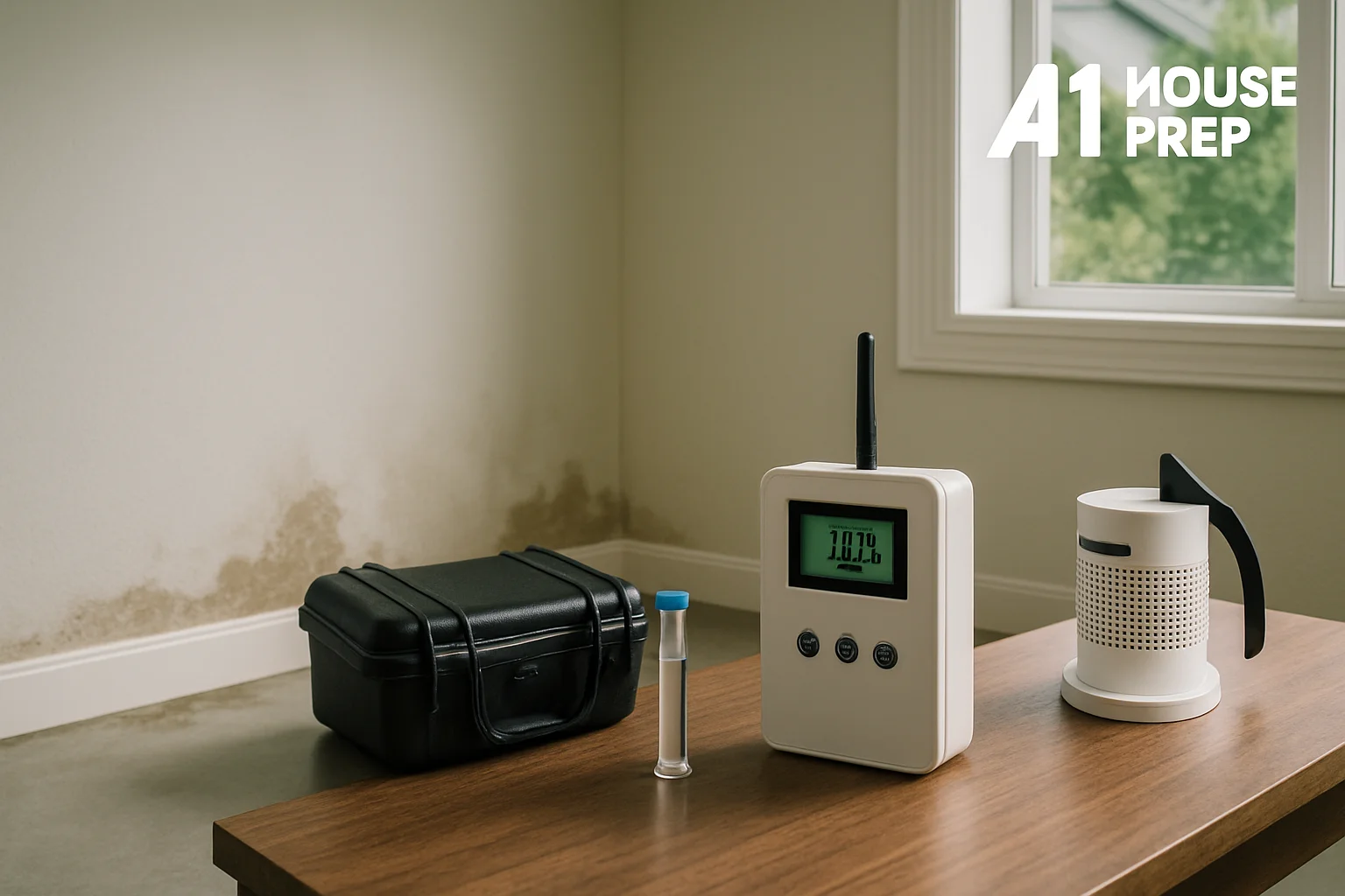 Air Quality Testing After Water Damage or Moisture Problems - A1 House Prep home testing featured image