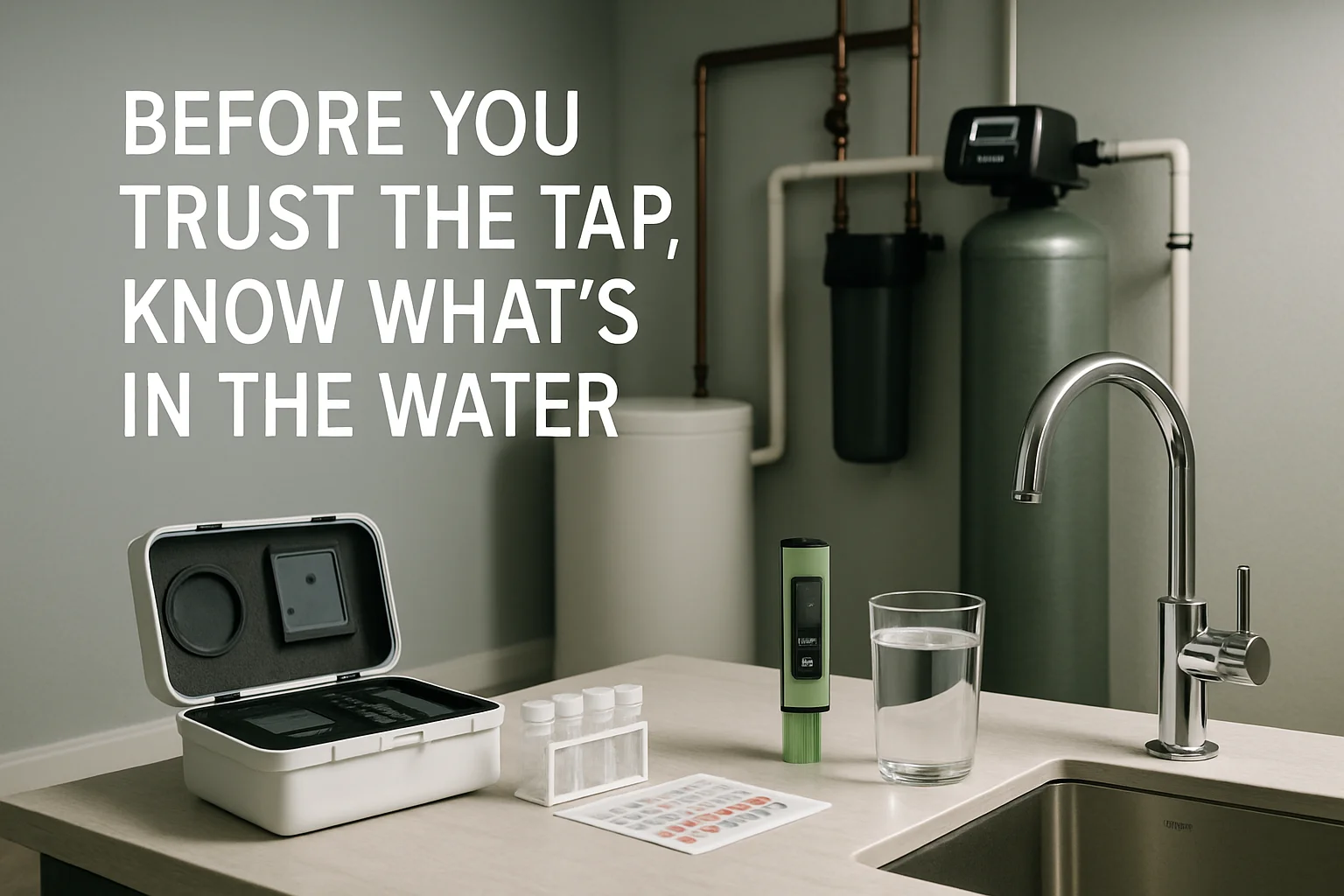 Before You Trust the Tap, Know What’s in the Water - A1 House Prep water testing featured image