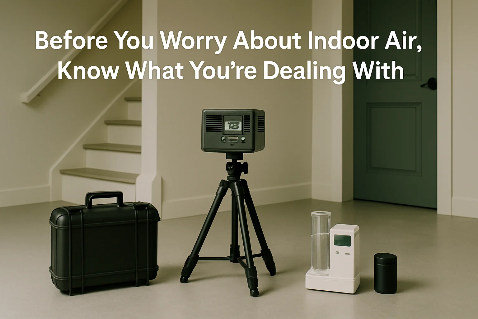 Before You Worry About Indoor Air, Know What You’re Dealing With - A1 House Prep home testing featured image