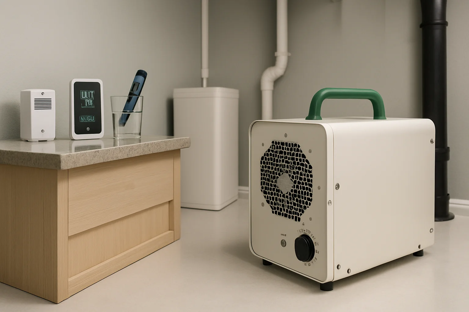 How to Prepare a Space Before Using an Ozone Machine - A1 House Prep home testing featured image