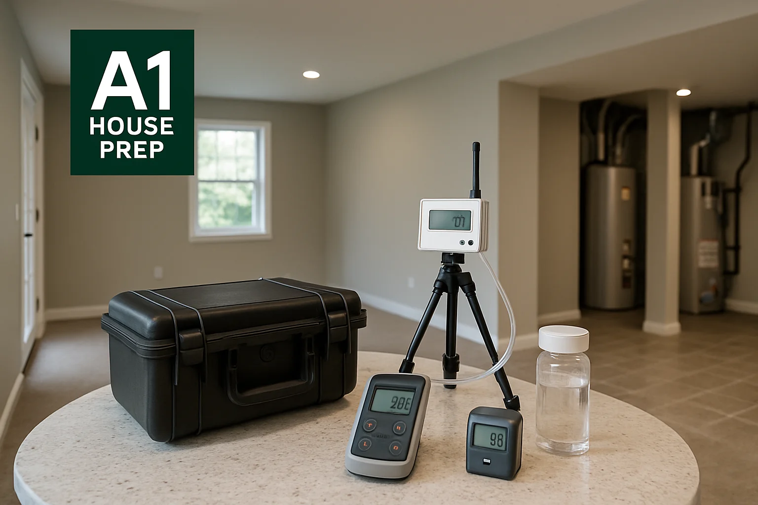 Indoor air quality testing near Harleysville and Lansdale by A1 House Prep