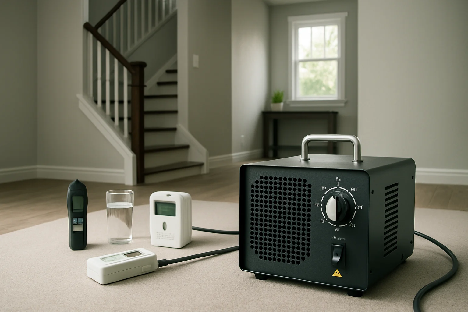 Professional ozone machine rental for real estate listings and showings by A1 House Prep