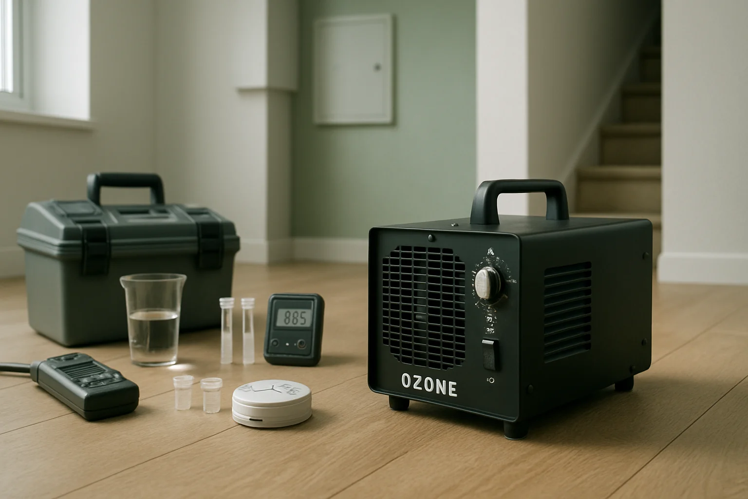 Professional ozone machine rental for smoke odor removal by A1 House Prep in Pennsylvania