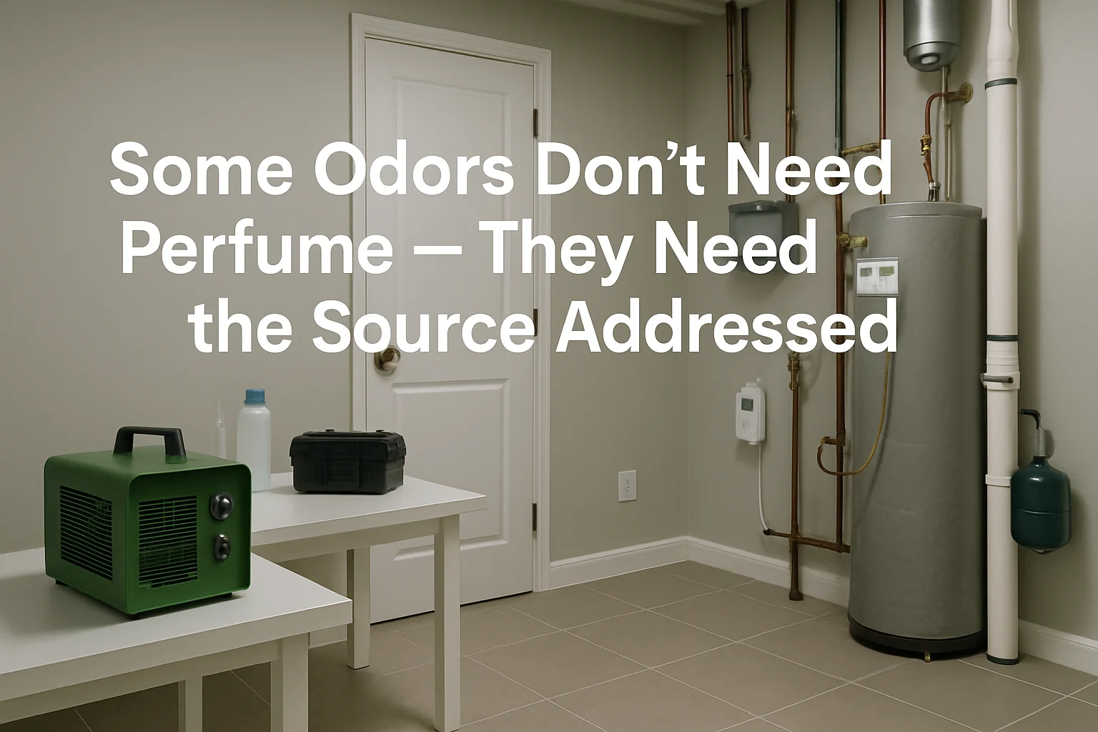 Some Odors Don’t Need Perfume — They Need the Source Addressed | A1 House Prep home testing featured image