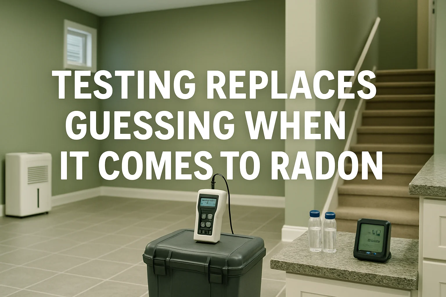 Testing Replaces Guessing When It Comes to Radon - A1 House Prep home testing featured image
