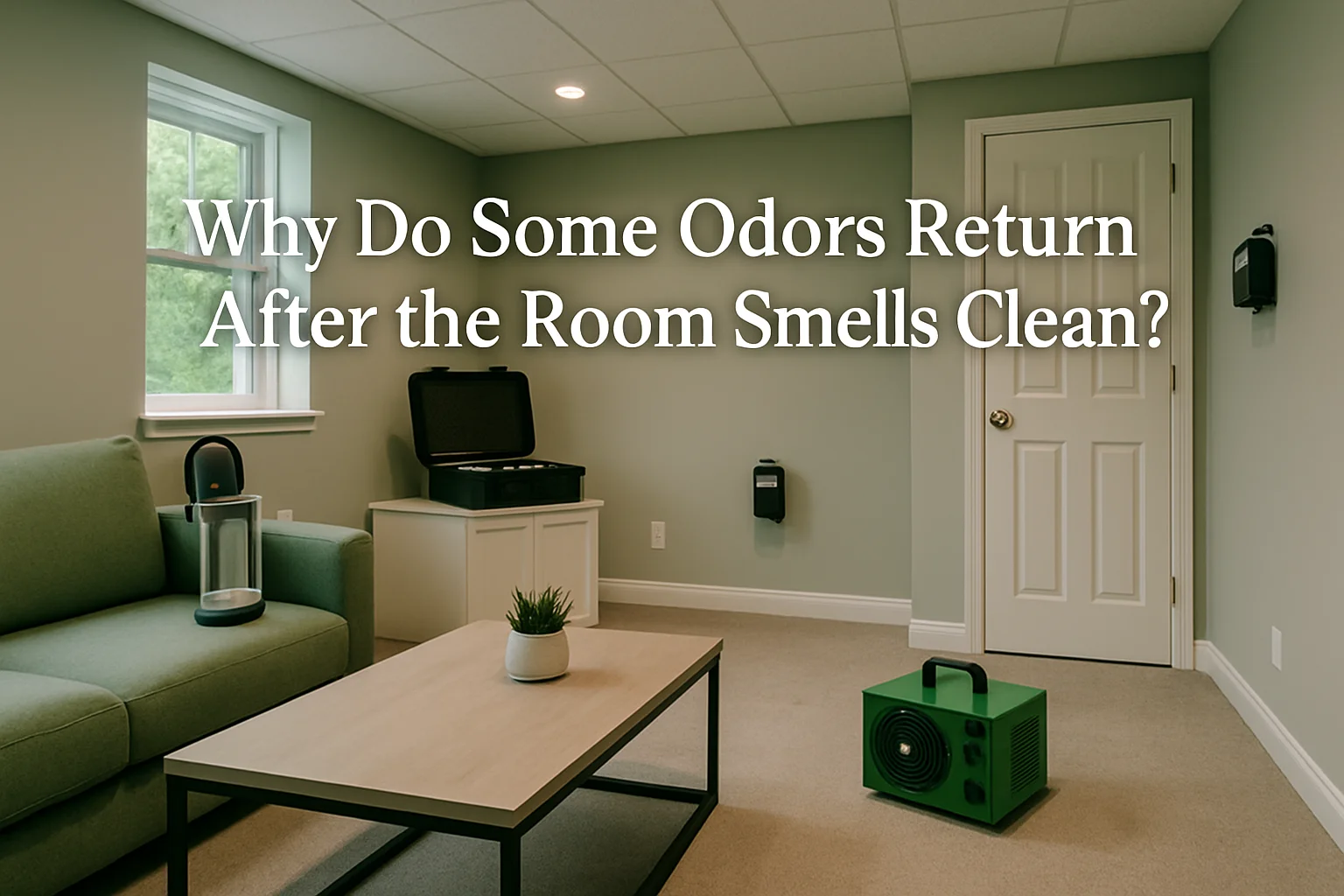 Why do odors return after cleaning? A1 House Prep home testing featured image