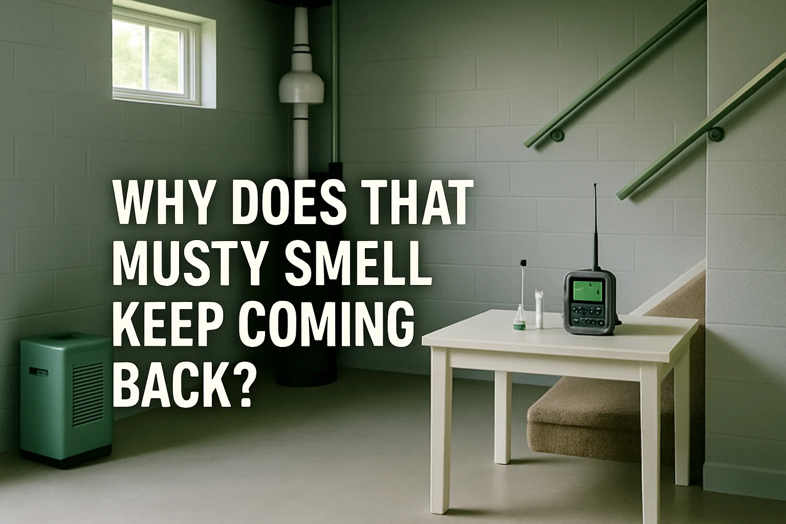 Why Does That Musty Smell Keep Coming Back? - A1 House Prep home testing featured image